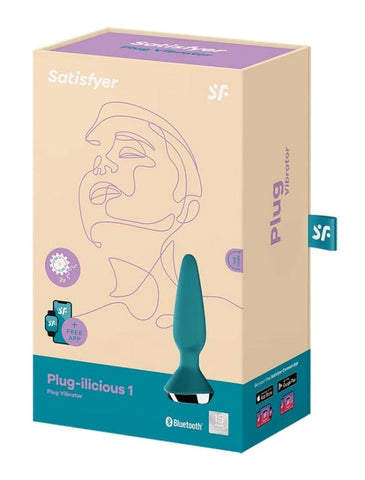 Plug-ilicious 1 App Controlled Anal Vibrator by Satisfyer - Remote Control Vibrators