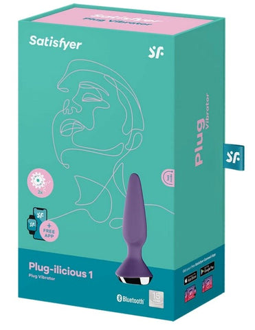 Plug-ilicious 1 App Controlled Anal Vibrator by Satisfyer - Remote Control Vibrators