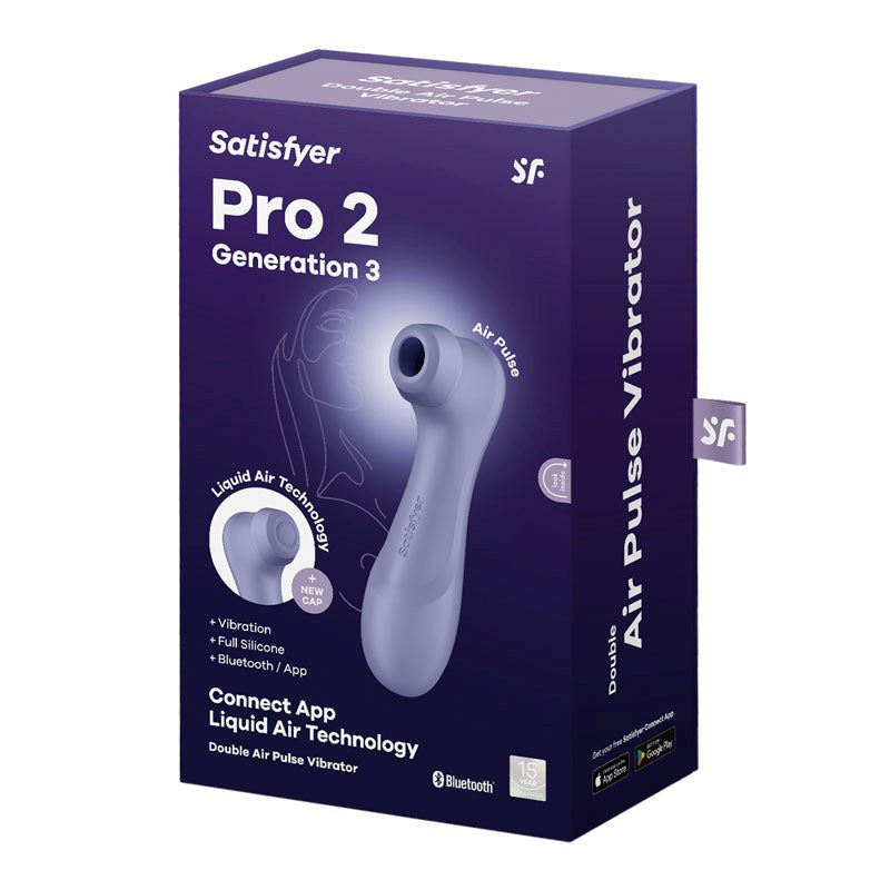 Satisfyer Pro 2 Generation 3 with App Control - - Clit Ticklers and Pulsators