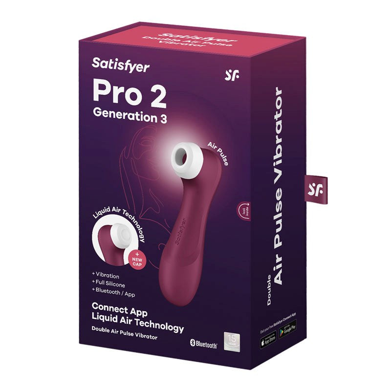 Satisfyer Pro 2 Generation 3 with App Control - - Clit Ticklers and Pulsators