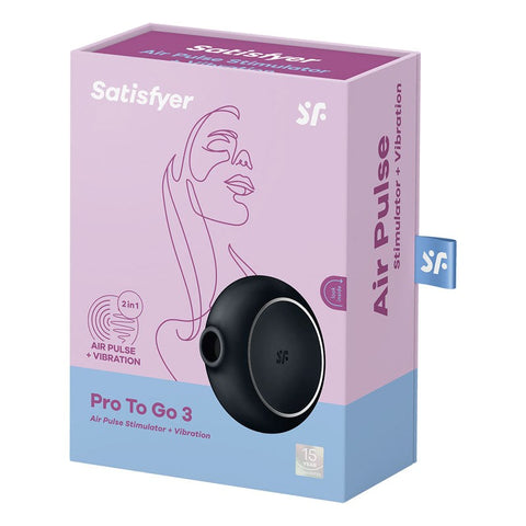 Pro To Go 3 Clit Vibrator by Satisfyer - Clit Ticklers and Pulsators