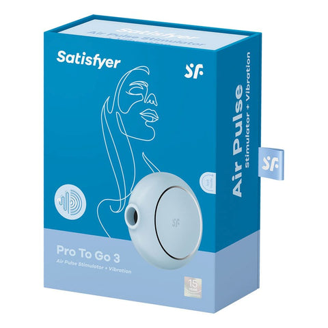 Pro To Go 3 Clit Vibrator by Satisfyer - Clit Ticklers and Pulsators