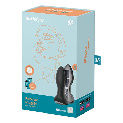 Rotator Plug 2 App Controlled Anal Vibrator by Satisfyer - Anal Vibrators