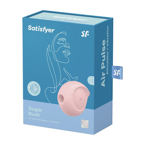 Sugar Rush Sensual Air Pulse Clitoral Massager - Clit Ticklers and Pulsators