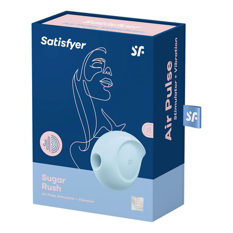 Sugar Rush Sensual Air Pulse Clitoral Massager - Clit Ticklers and Pulsators