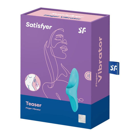 Teaser USB Rechargeable Finger Stimulator Realistic Dildo - Realistic Dildos