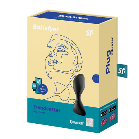 Trendsetter Connect App Rabbit Vibrator by Satisfyer - Rabbit Vibrators