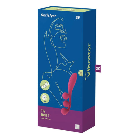 Tri Ball 001 Clitoral Stimulator Silicone by Satisfyer - Clit Ticklers and Pulsators