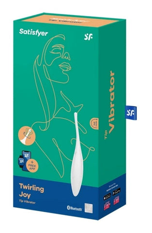 Twirling Joy Tip Stimulator Bullet Vibrator by Satisfyer - Bullet Vibrators