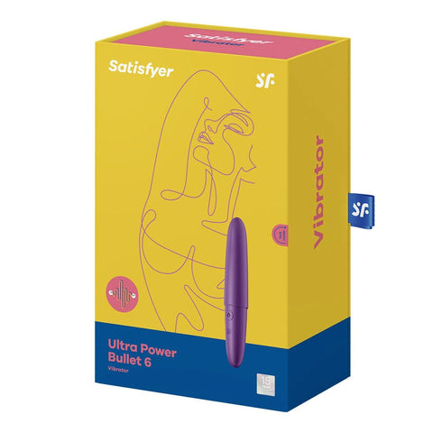Ultra Power Bullet 6 USB Rechargeable Bullet by Satisfyer - Bullet Vibrators