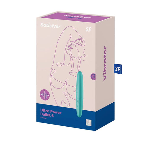 Ultra Power Bullet 6 USB Rechargeable Bullet by Satisfyer - Bullet Vibrators