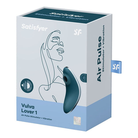 Vulva Lover 1 Violet Clit Vibrator by Satisfyer - Clit Ticklers and Pulsators