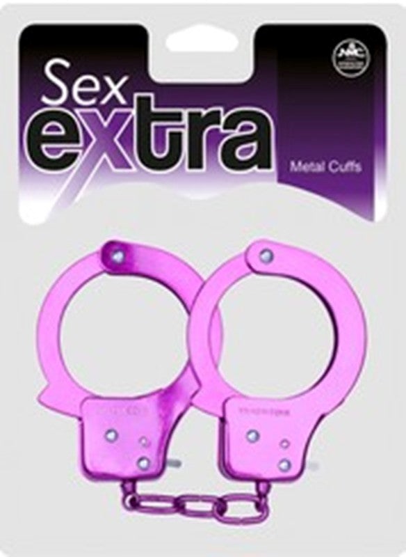 Sex Extra Metal Cuffs - - Waterproof Vibrators