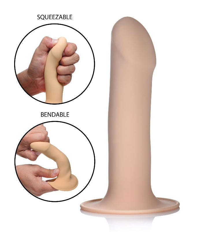 Squeeze-It Squeezable Phallic Dildo - - Realistic Dildos