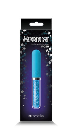 Stardust Posh Rechargeable Bullet Vibrator by NS Novelties - Glass Sex Toys