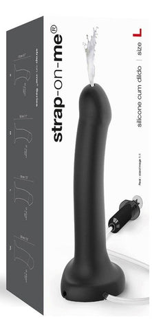 Large Silicone Cum Shooting Dildo by Strap On Me - Breast and Nipple Toys
