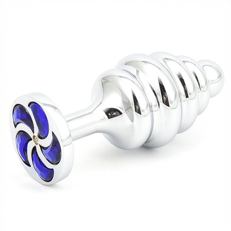 Thread Butt Plug With Spiral Diamond - - Clit Ticklers and Pulsators