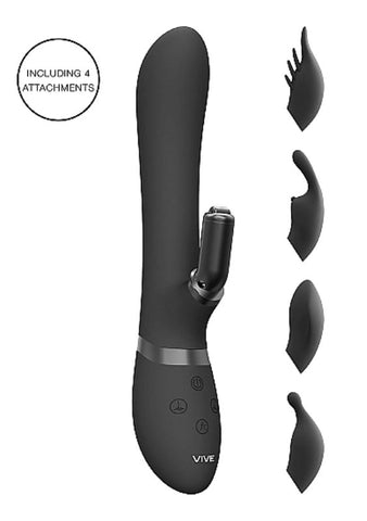vive chou Silicone Massage Wand by Shots Toys - Body Wands