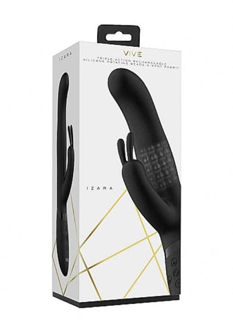 Vive Izara Rotating Beads Rabbit by Shots Toys - Rabbit Vibrators