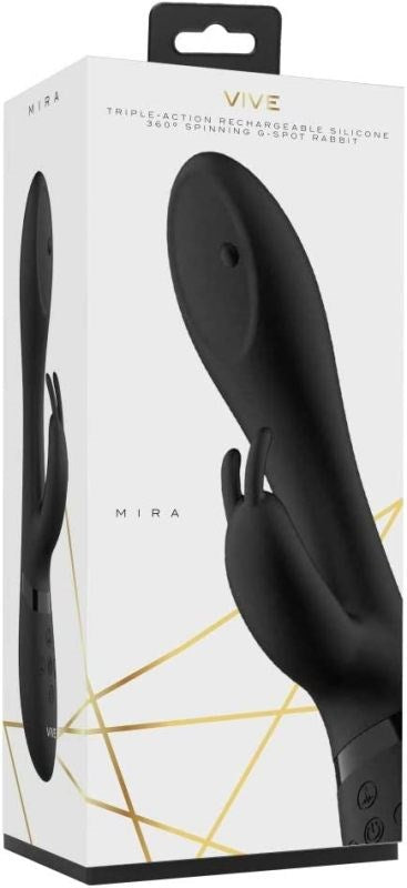 Vive Mira Spinning G-Spot Rabbit - - Rabbit Vibrators