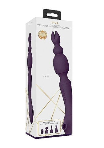 Vive Nami Silicone Massage Wand by Shots Toys - Body Wands