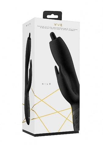 Vive Nilo Swinging Tip Rabbit Vibrator by Shots Toys - Body Wands
