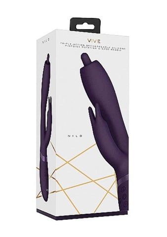 Vive Nilo Swinging Tip Rabbit Vibrator by Shots Toys - Body Wands