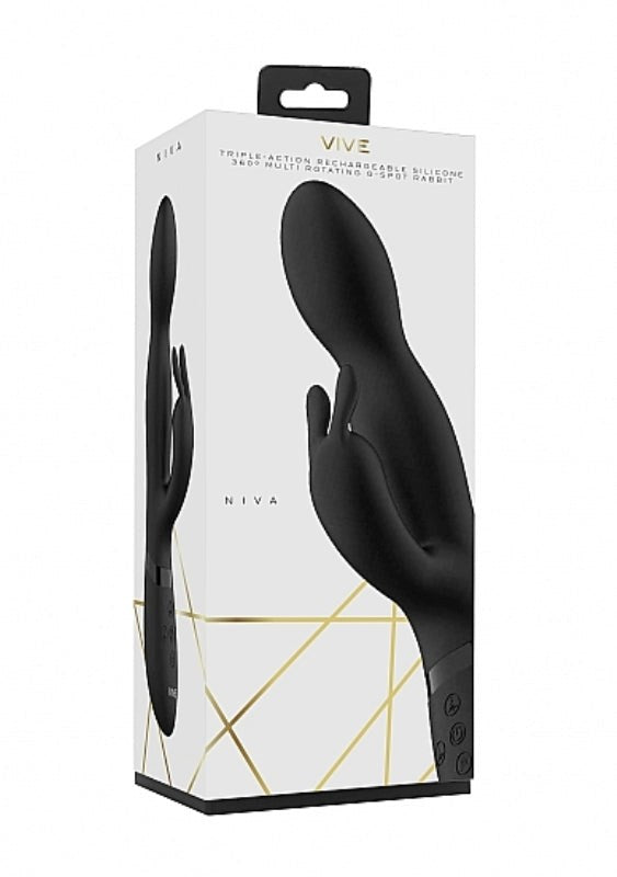 Vive Niva 360 Degrees Rabbit Vibrator - - Rabbit Vibrators