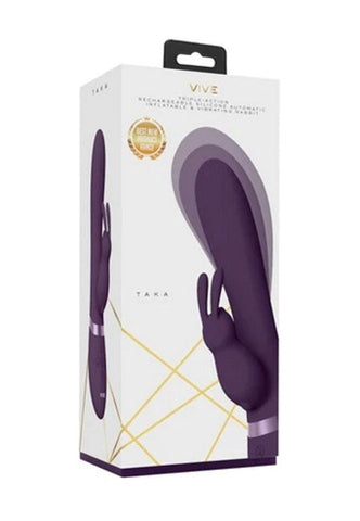 Vive Taka Silicone Rabbit Vibrator by Shots Toys - Rabbit Vibrators