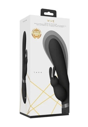 Vive Taka Silicone Rabbit Vibrator by Shots Toys - Rabbit Vibrators