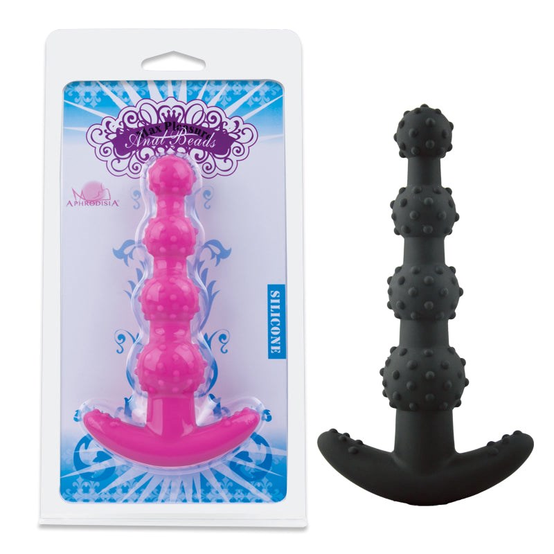 Aphrodisia MaxPleasure Anal Beads - - Penis Pumps And Stretchers