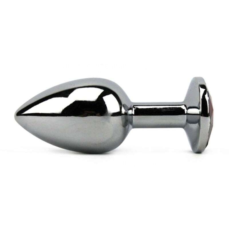 Attractive Metal Butt Plug Small - - Steel Sex Toys