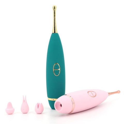 Rechargeable Clit Vibe and Pump by BDStyle - G-Spot Vibrators