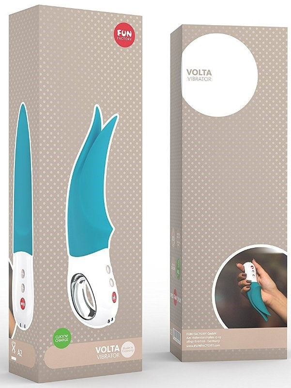 Fun Factory Volta Clitoral Massager - - Clit Ticklers and Pulsators