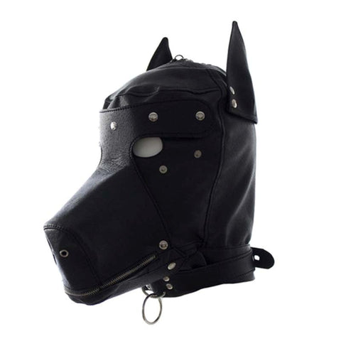 Hound Dog Hood With Detachable Blindfold by BDStyle - Fancy Dress Ups