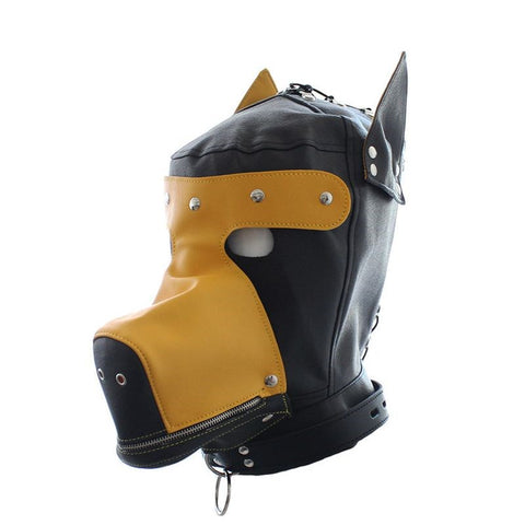 Hound Dog Hood With Detachable Blindfold by BDStyle - Fancy Dress Ups