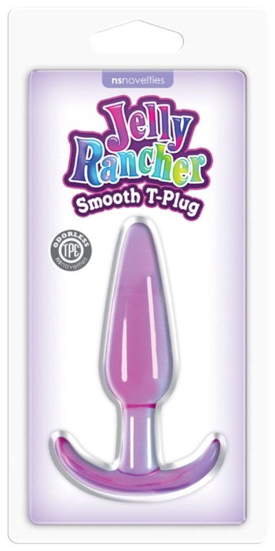 Jelly Rancher Smooth T-Plug - - Realistic Dildos