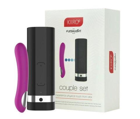 Pearl 2 Couple Set Vibrator Waterproof by Kiiroo - Waterproof Vibrators