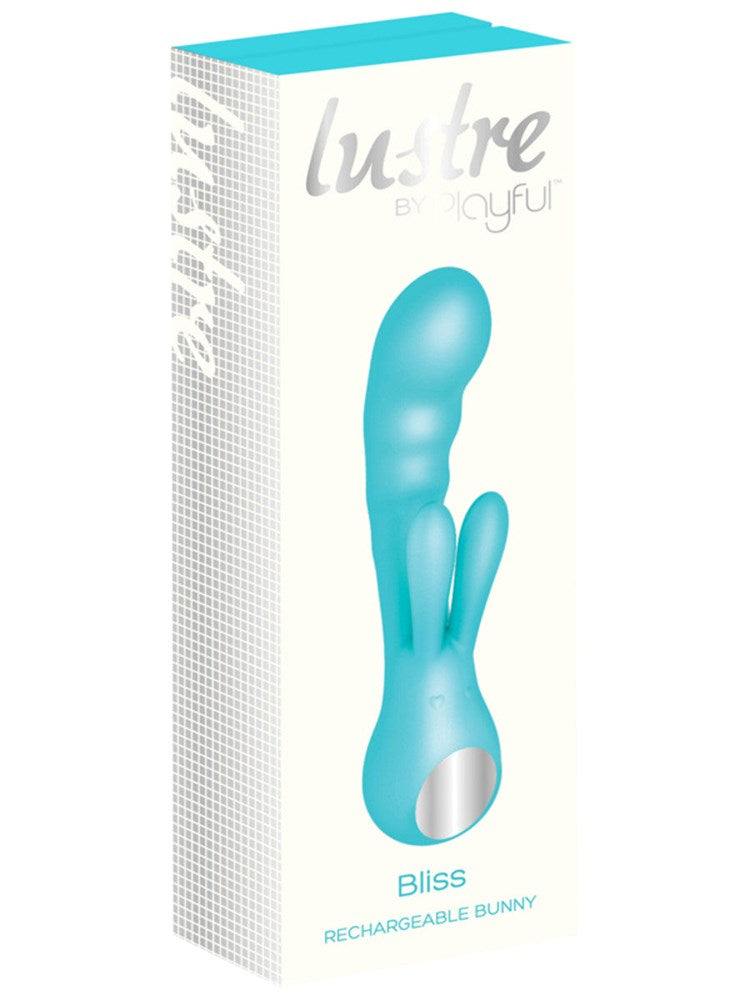 Lustre by Playful Bliss Rechargeable Bunny - - G-Spot Vibrators