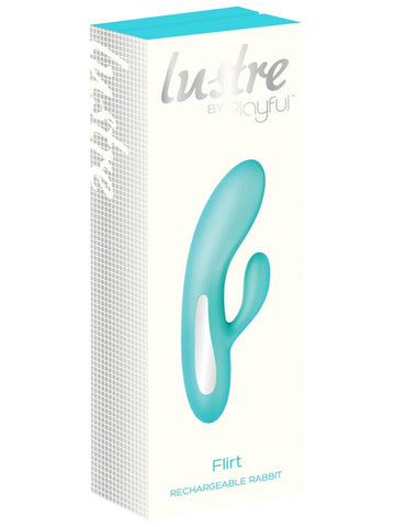Lustre By Playful Flirt Rechargeable Rabbit - Rabbit Vibrators