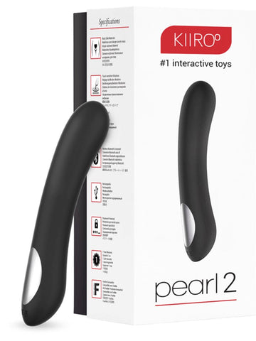 Pearl2 Cutting Edge G Spot Vibrator by Kiiroo - Realistic Dildos