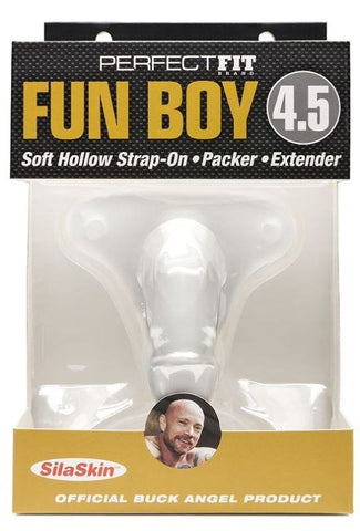 Fun Boy 4.5 Inch Soft Hollow Strap-On by Perfect Fit - Butt Plugs