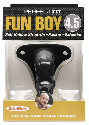 Fun Boy 4.5 Inch Soft Hollow Strap-On by Perfect Fit - Butt Plugs