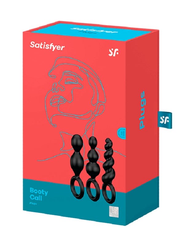 Satisfyer Booty Call Silicone Plugs - - Vibrator Accessories