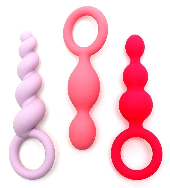 Satisfyer Booty Call Silicone Plugs - - Vibrator Accessories