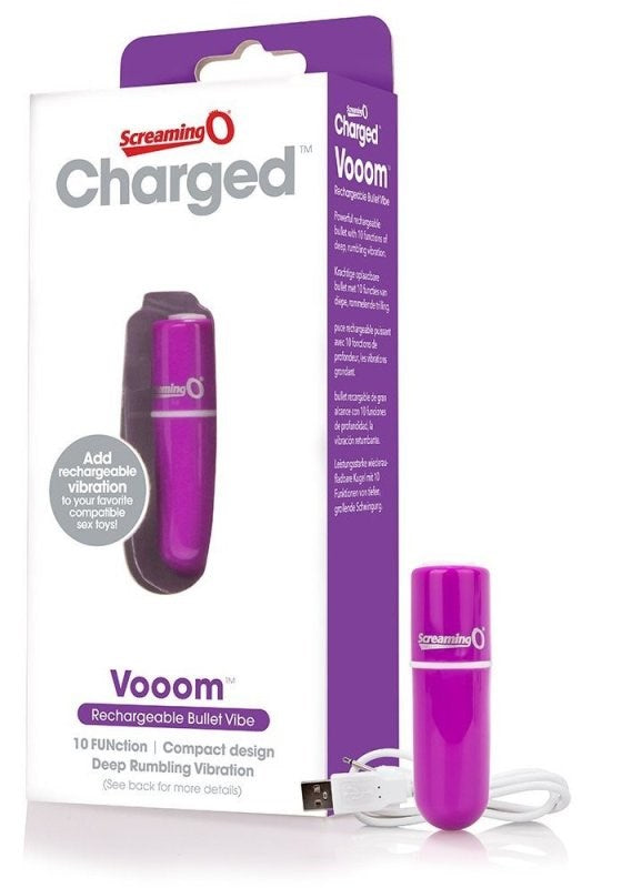 Screaming O Charged Vooom Bullet - - Strap On Sextoys