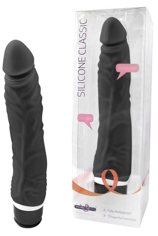 Silicone Classic Trojan Vibrating Dildo by Seven Creations - Vibrating Dildos