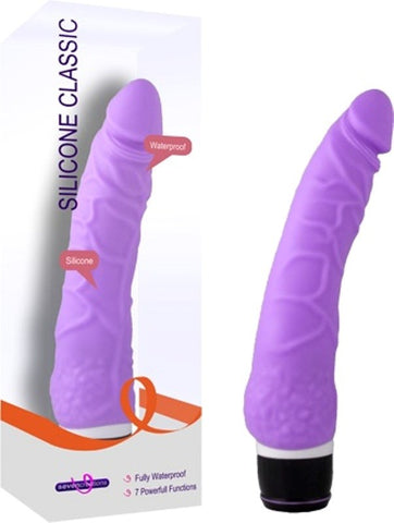 Silicone Classic Trojan Vibrating Dildo by Seven Creations - Vibrating Dildos