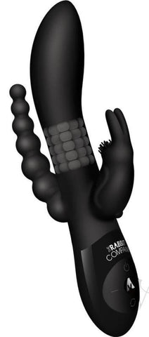Beaded DP Rotating Rabbit Vibrator by Xgen Products - Clit Ticklers and Pulsators