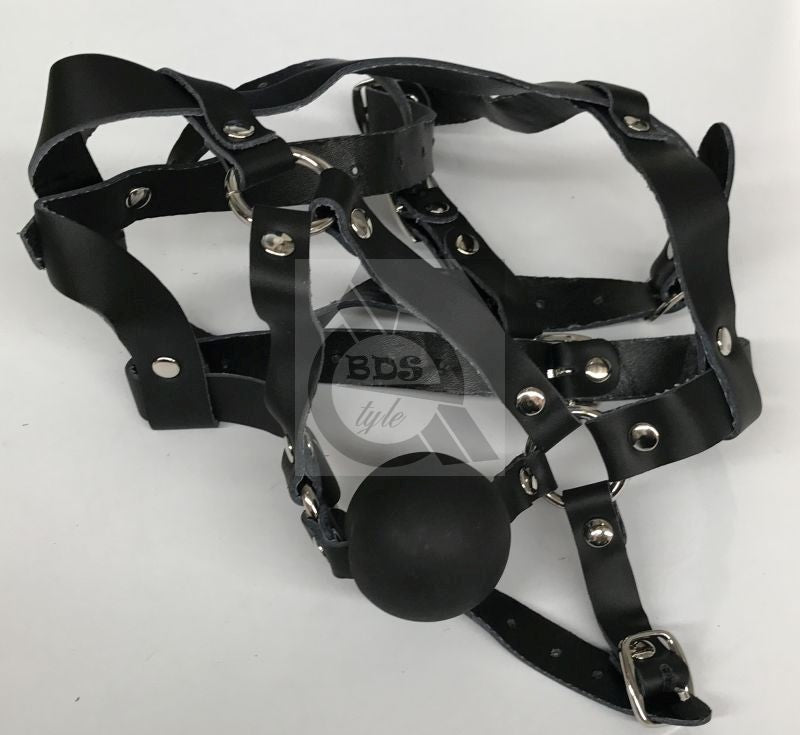 The Crucible Face Harness - - Remote Control Vibrators